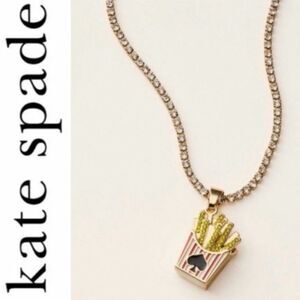 NWOT Kate Spade New York x Target French Fry Charm Tennis Necklace